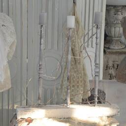 Individual Candlestick Made From Old Railings - thumbnail 2