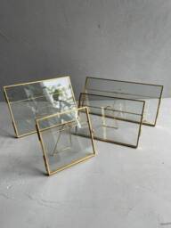 Gold Picture Frames - Handmade Butterfly Frames Catch Memories Home Decoration Frame For Leaves Cute Design - thumbnail 1