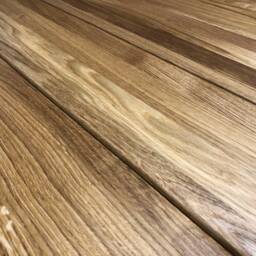 Outdoor Solid Oak Dining Table & Bench - Garden Patio Furniture - thumbnail 3