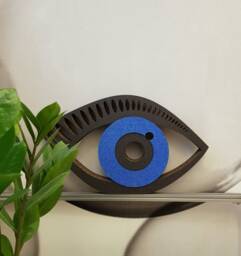 Eye, Decorative Element, Double Cardboard, Hanging Or Resting, Light. Wall Art - thumbnail 1