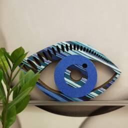 Eye, Decorative Element, Double Cardboard, Hanging Or Resting, Light. Wall Art - thumbnail 2