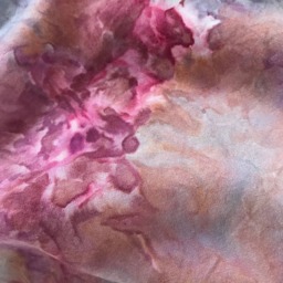 Hand Dyed Cotton Duvet Cover Set, Dark Magic Tie Dye Bedding - thumbnail 3