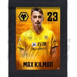 Wolverhampton Wanderers Fc Kilman 21/22 Headshot Poster - Officially Licensed Product A4/A3 + Framed Option - thumbnail 2