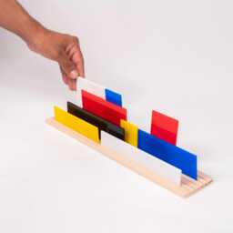 Mondrian Art 3D Diorama Neoplasticism Inspired Toy - thumbnail 3