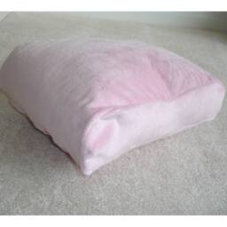 Tempur Shaped Travel Pillow Cover Only Small 25x31cm Case Neck Orthopaedic Cushion Pillowcase Soft Plush Block Solid Pedic Grey Cream White - thumbnail 3