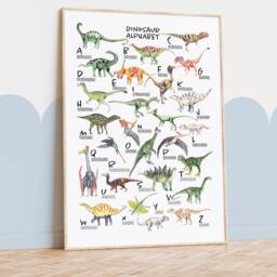 Dinosaur Print, Nursery, Playroom Prints, Dinosaur Prints, Boys Bedroom Theme, Playroom Decor, Boys Prints - thumbnail 2