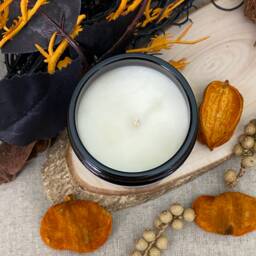 Halloween Trick Or Treat Candle - Personalised Decoration Pumpkin Spice Soy Wax - No Paraffin - thumbnail 3