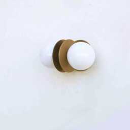 Bathroom Vanity, Vanity Fixture, Mid Century Brass Wall Sconce Light, 4 - thumbnail 3