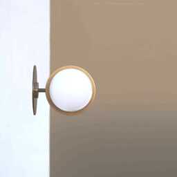 Bathroom Vanity, Vanity Fixture, Mid Century Brass Wall Sconce Light, 4 - thumbnail 2