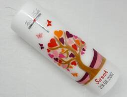 Baptism Candle Tree Of Life, Incl. Labeling - thumbnail 1