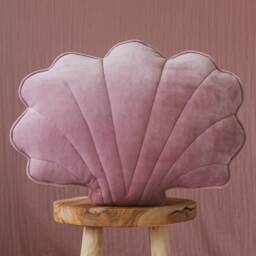 "Soft Velvet Shell Pillow ""Light Pink" - thumbnail 3