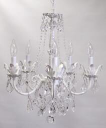 Bebe Chandelier-Shabby Chic Style Available in 4 Sizes & Many Finishes, Custom Made For You - thumbnail 1