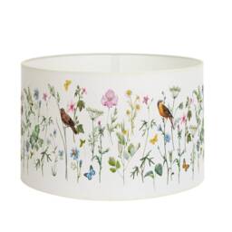 Lampshade For Table Lamp Or Pendant - Handcrafted Lampshade Flower Patterns With Birds - thumbnail 1