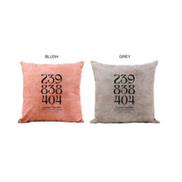 Personalised How Many Seconds Together Couples Cushion, Custom Anniversary Pillow, Unique Love Countdown Cushion Gift - thumbnail 2