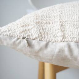 Neutral Striped Pillow Cover - thumbnail 4