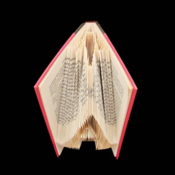 A Monograms Folded-Book Art Sculpture - thumbnail 3