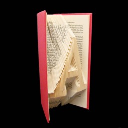 A Monograms Folded-Book Art Sculpture - thumbnail 2