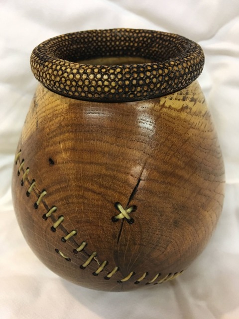 Hand-Turned Oak Bowl