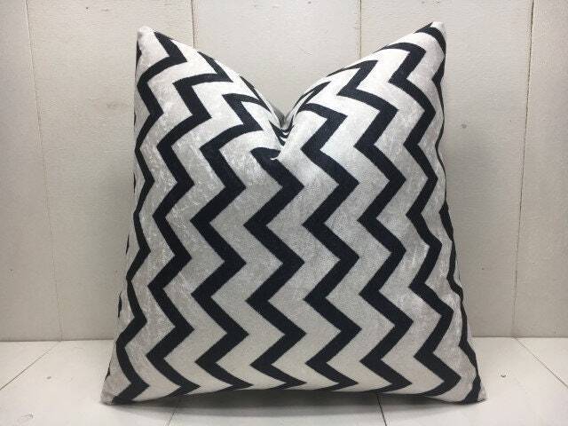 Handwoven Silk Ikat Pillow Cover, Modern Home Decor - 16x16 - image 1