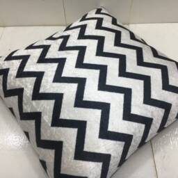 Handwoven Silk Ikat Pillow Cover, Modern Home Decor - 16x16 - thumbnail 4