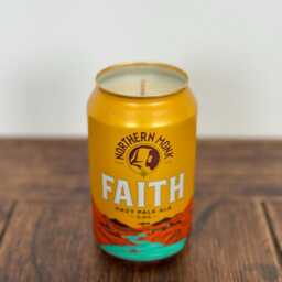 Northern Monk Faith Beer Can Candle - Scented Soy Wax Brewery Leeds Yorkshire 330Ml - thumbnail 3