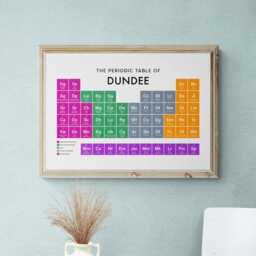 Dundee Periodic Table Print, Poster Wall Art, Gifts - thumbnail 2