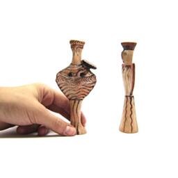 Pair Of Mycenaean Idols Psi - ?? & Phi - ?? , Greek Museum Copy Primitive Neolithic Civilization - thumbnail 4