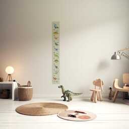 Dinosaur Height Chart Nursery Wall Stickers - thumbnail 3
