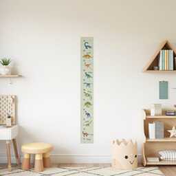 Dinosaur Height Chart Nursery Wall Stickers - thumbnail 2