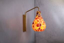Wall Lamp With Oysters , Mussel Lamp, Clam Sconce Vanity Light Fixture, Mid Century Modern, Sconce, Model 3