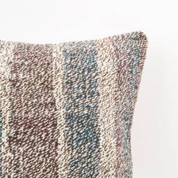 Embroidered Kilim Pillow Turkish Home Decor - 18''x18'' - thumbnail 2
