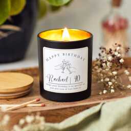 Birthday Gift Personalised Scented Candle For Any Age, Gifts Her, Daughter Birthday, Best Friend Gift, Sister Hamper - thumbnail 2