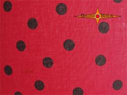 Pendant Lamp Dotted Lika A Ladybug Lulu ??50 cm Dots Black On Red - thumbnail 3