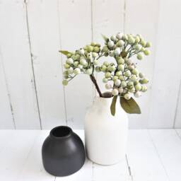 Life Like Berry, Faux Greenish Blush Christmas Decor, Wreath Filler, Artificial Table Flower, Wedding Bouquet Filler - thumbnail 3
