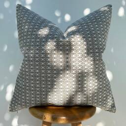 Beige White Neutral Woven Pillow Cover, Modern Farmhouse Cushion For Sofa Couch Bed - thumbnail 2
