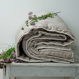 Organic Wool Comforter, Handmade Duvet Insert - Us Duty Paid - thumbnail 2