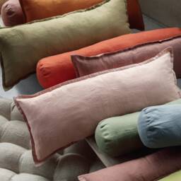 Bolster Pillow Cover, Pillowcase, Long Bolster Pillow, Custom Size Linen Pillowcase, Case - thumbnail 2