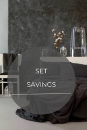 Charcoal Gray Color Linen Bedding Set. Queen King Duvet Cover & Pillow Cases - 3Pcs - thumbnail 1
