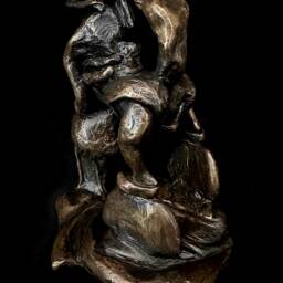 Bronze Fairy Sculpture, Psychedelic Visionary Art - thumbnail 4