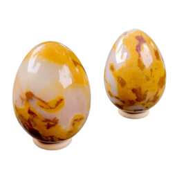 Unique Genuine Marble Eggs Ornament - thumbnail 4
