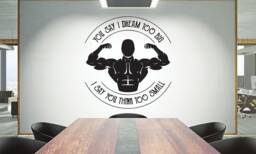 Teamwork Quote Vinyl Wall Decal Office Decor, Motivational Art 1741Re - thumbnail 1