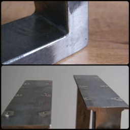Bench Legs - Set Of 2 - Coffee Table Diy Pieds De Tischbeine High Quality - thumbnail 2