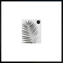 "Black Wooden Photo Frame 20x20"" For 8x6" - thumbnail 3