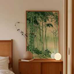 Bamboo Forest Poster, Japanese Landscape Print, Zen Wall Art - thumbnail 2
