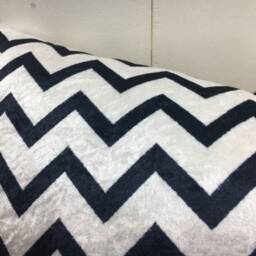 Velvet Ikat Pillow Cover, Handwoven Silk Cushion, Accent Home Decor - 16x24 - thumbnail 3