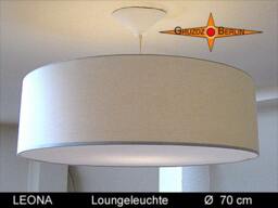 Beige Pendantlamp Leona Hanging Lamp With Diffuser in Many Sizes Of Your Choice - thumbnail 2