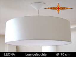 Beige Pendantlamp Leona Hanging Lamp With Diffuser in Many Sizes Of Your Choice