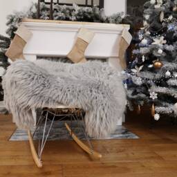 Sheepskin Grey Xl 48'' X 28 - thumbnail 3