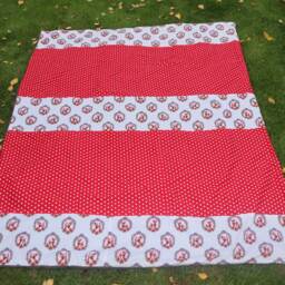 Bambi-Red Star Cuddly Blanket 148 X 2195 cm Unique Item - thumbnail 2