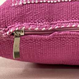 Yakiti-Pink Silk Moroccan Pillows, Aka Cactus Pillow, Decorative Pillows, Sabra Pillows, Moroccan Decor Designer Cactus - thumbnail 4